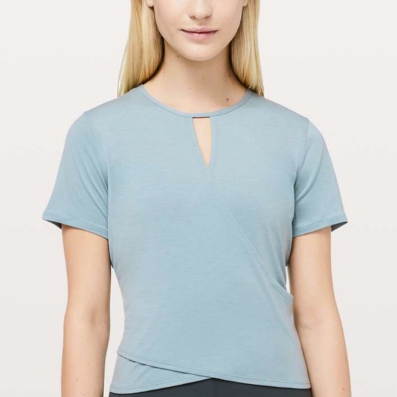 Lululemon Round Trip Short Sleeve - Blue Cast - Picture 3 of 3